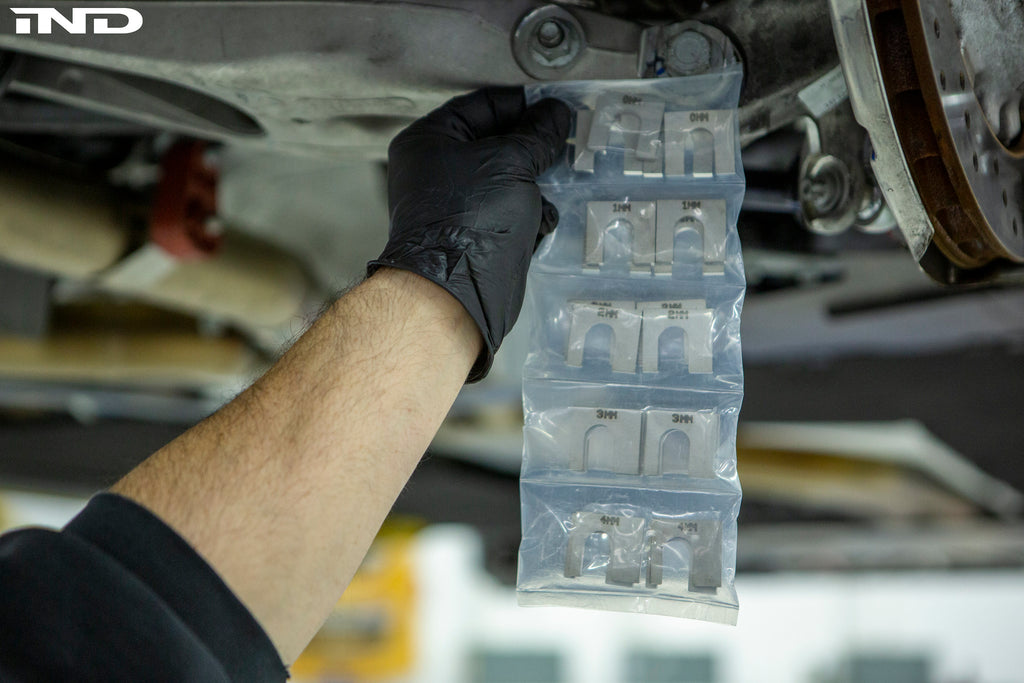 Fall Line Motorsports f8x m2c m3 m4 rear camber shim kit - iND Distribution