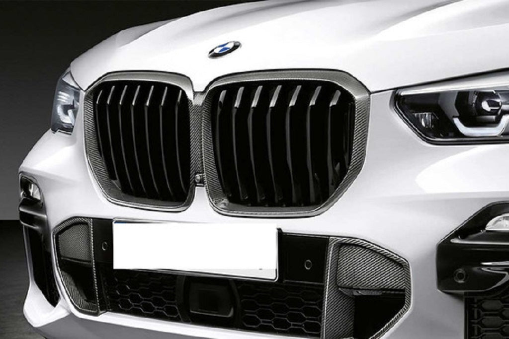 2x Grilles de Calandre BMW X5 G05 M Performance Brillant (17+)