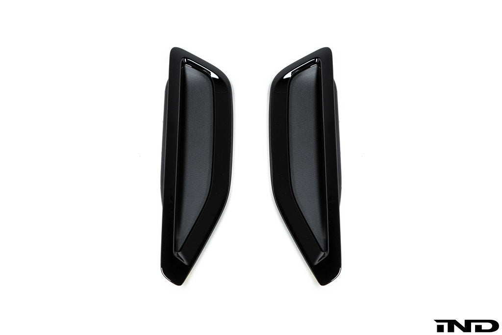 BMW M Performance Pre-LCI G05 X5 Side Air Duct Vent Trim Set - Gloss Black