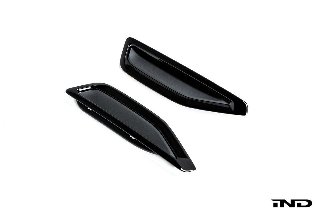 BMW M Performance Pre-LCI G05 X5 Side Air Duct Vent Trim Set - Gloss Black