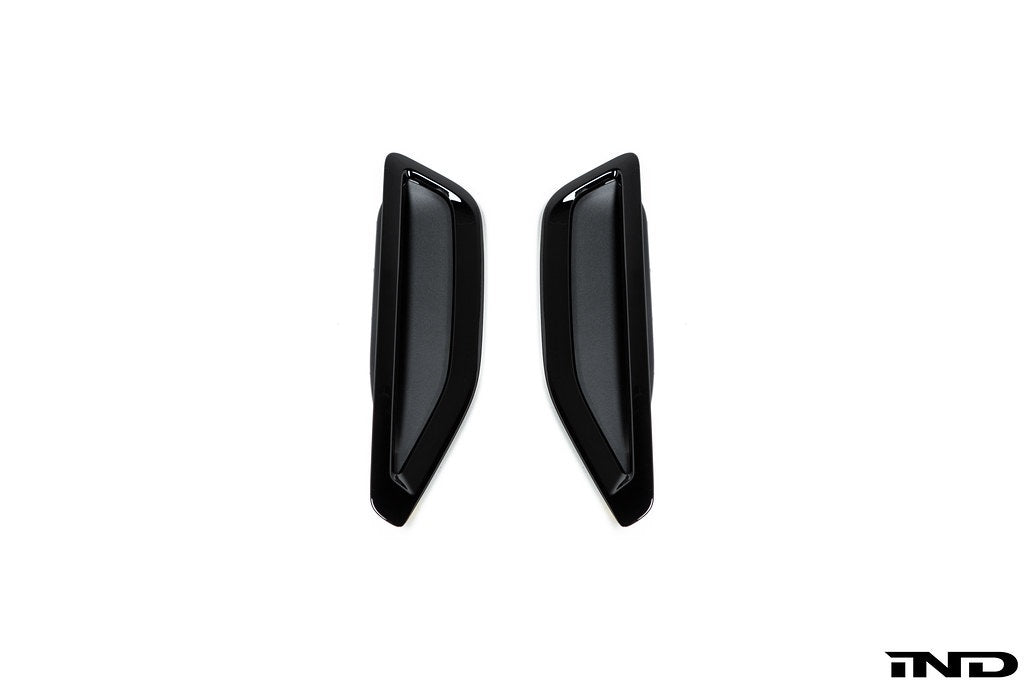 BMW M Performance Pre-LCI G05 X5 Side Air Duct Vent Trim Set - Gloss Black