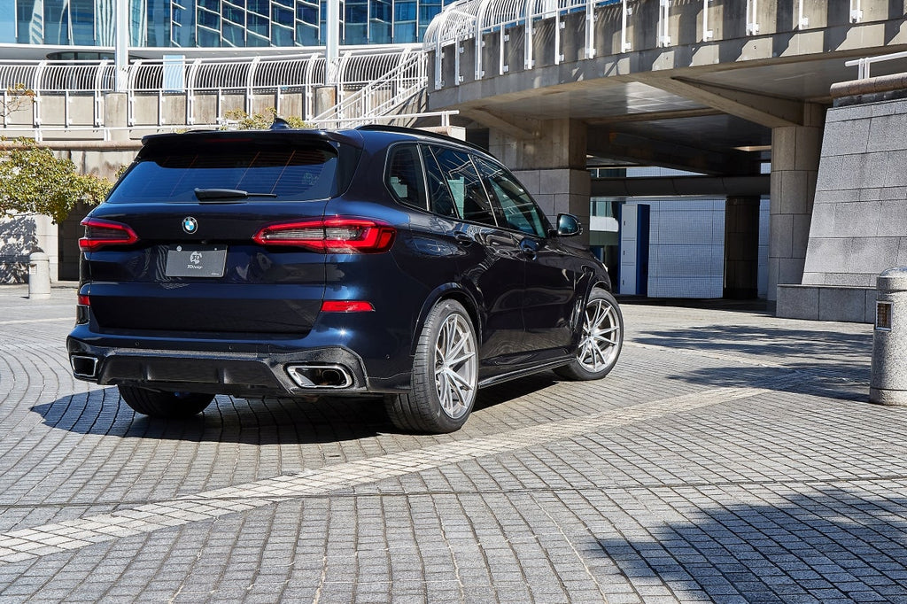 3D Design G05 X5 Pre-LCI Carbon Rear Diffuser