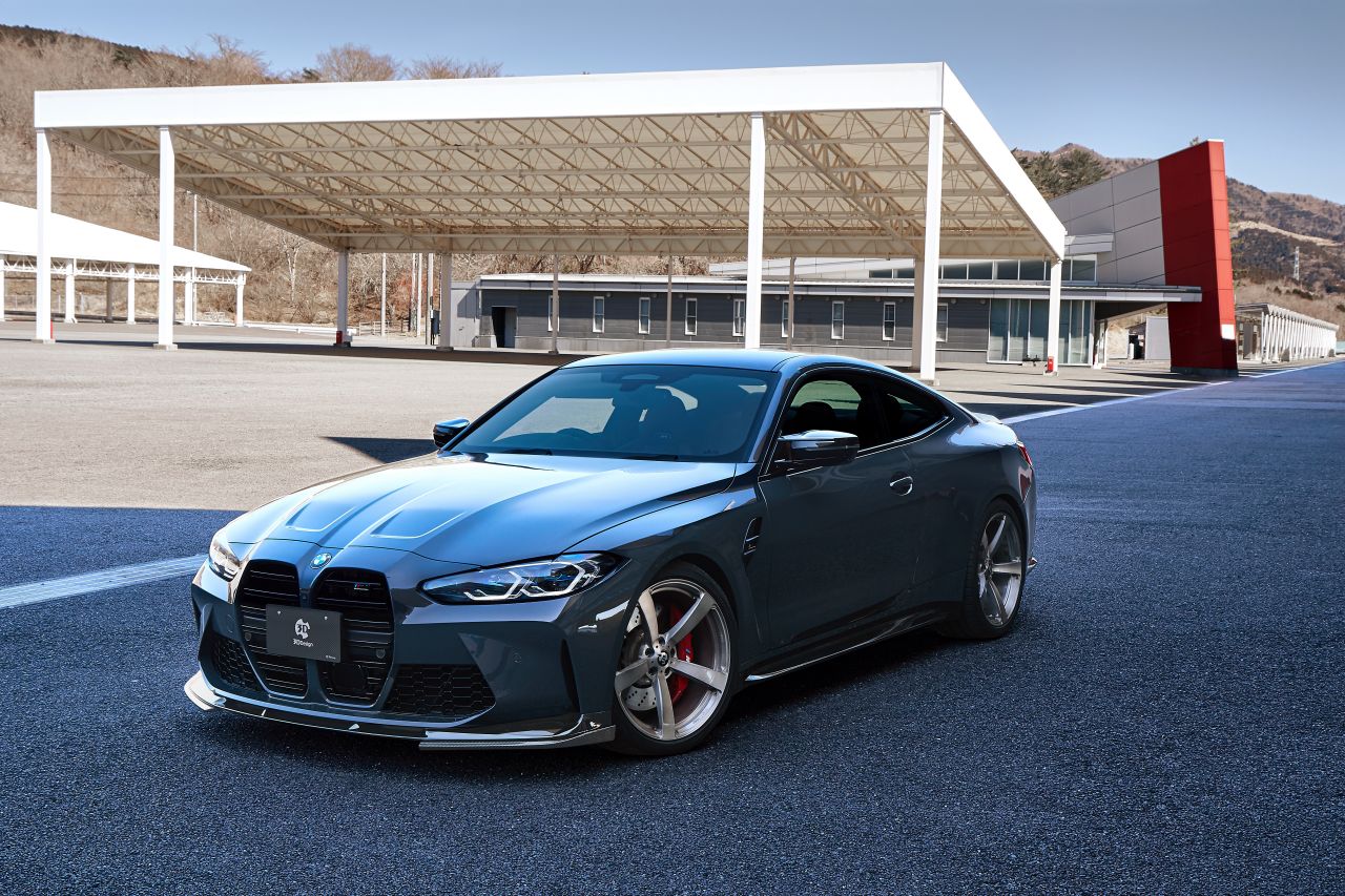 3D Design G8X M3 M4 Gloss Black Front Lip Spoiler | 3DDesign