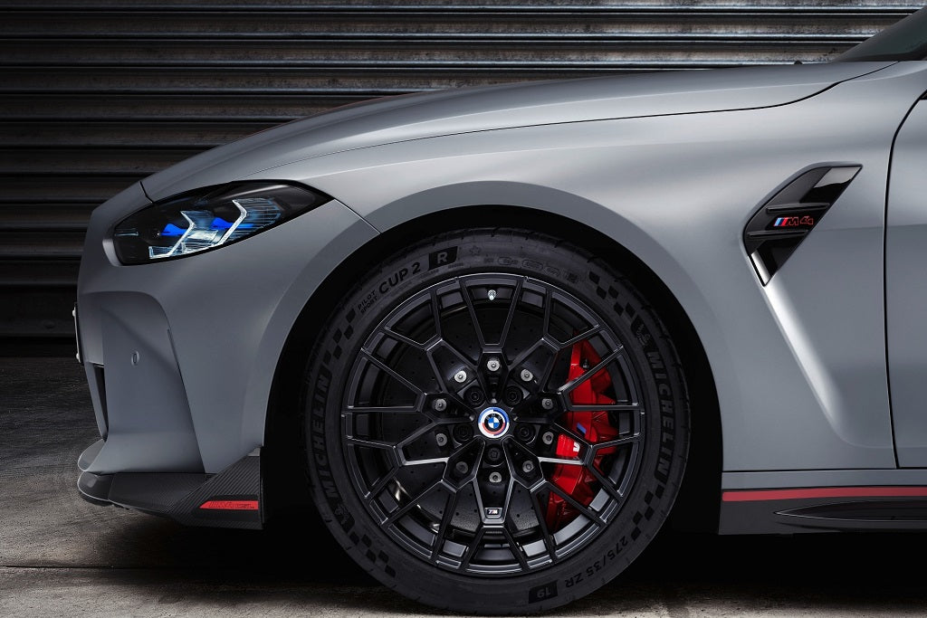 BMW G82 M4 CSL Side Marker Set Gloss Black Red CSL