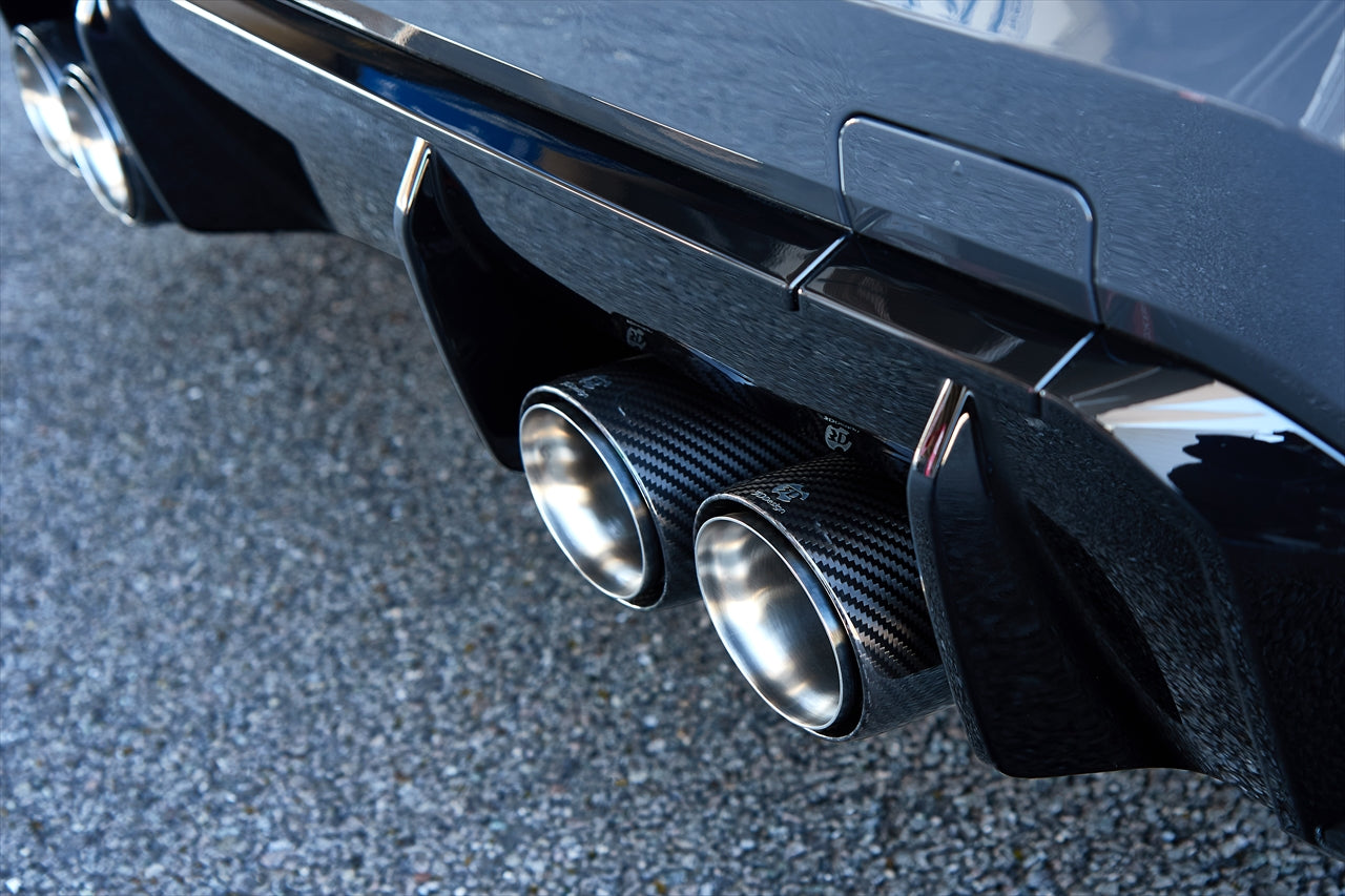3D Design G8X G9X Carbon Exhaust Tip Set | 3DDesign Japan BMW