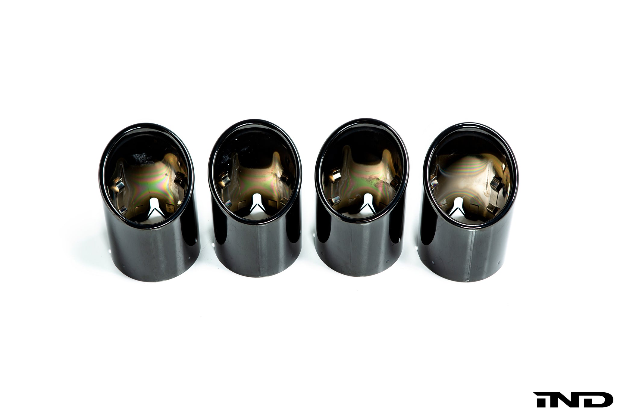 BMW F9X X3M / X4M / X5M / X6M Competition Exhaust Tip Set - Black Chrome