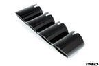 BMW F9X X3M / X4M / X5M / X6M Competition Exhaust Tip Set - Black Chrome