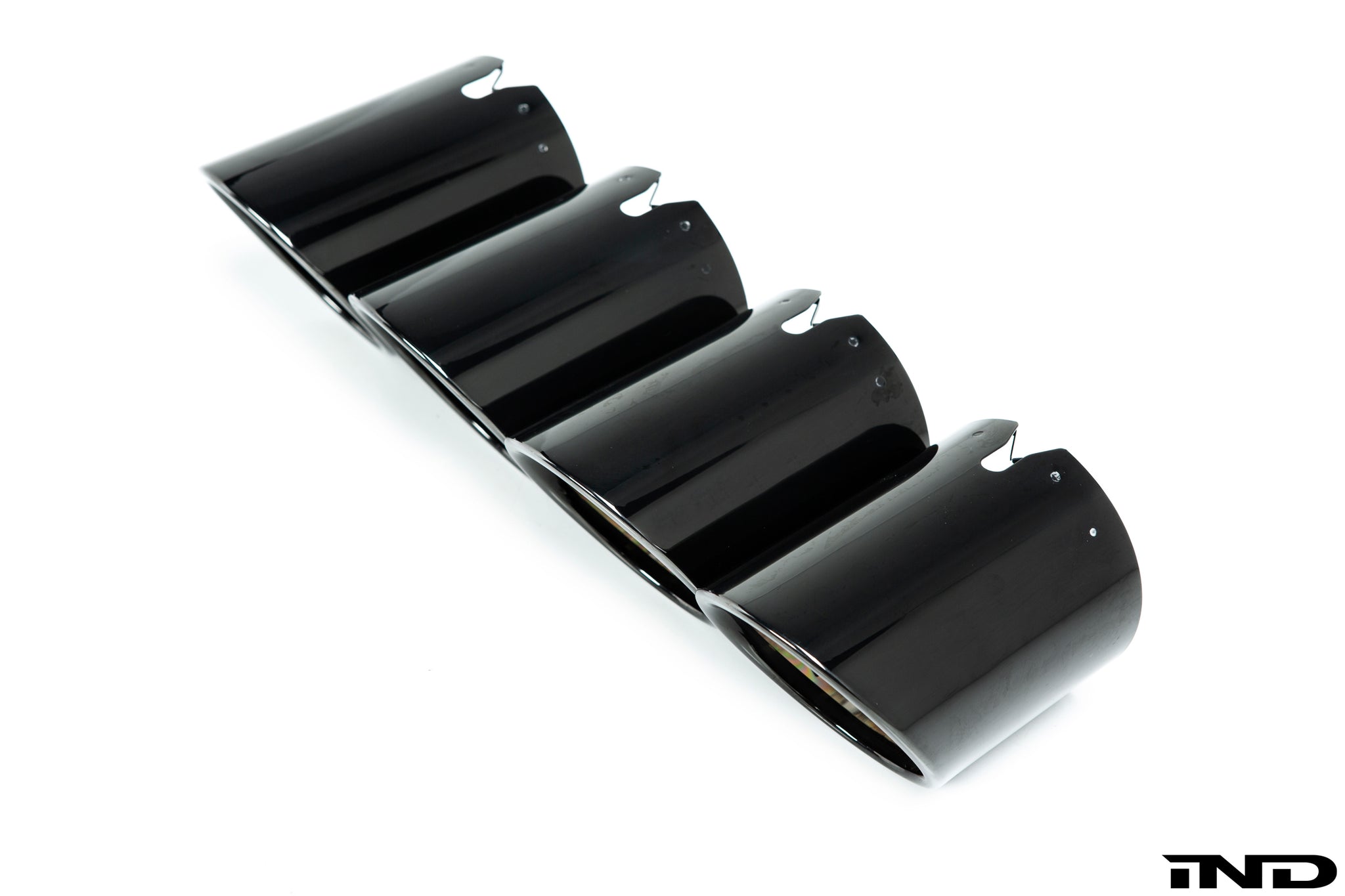 BMW F9X X3M / X4M / X5M / X6M Competition Exhaust Tip Set - Black Chrome