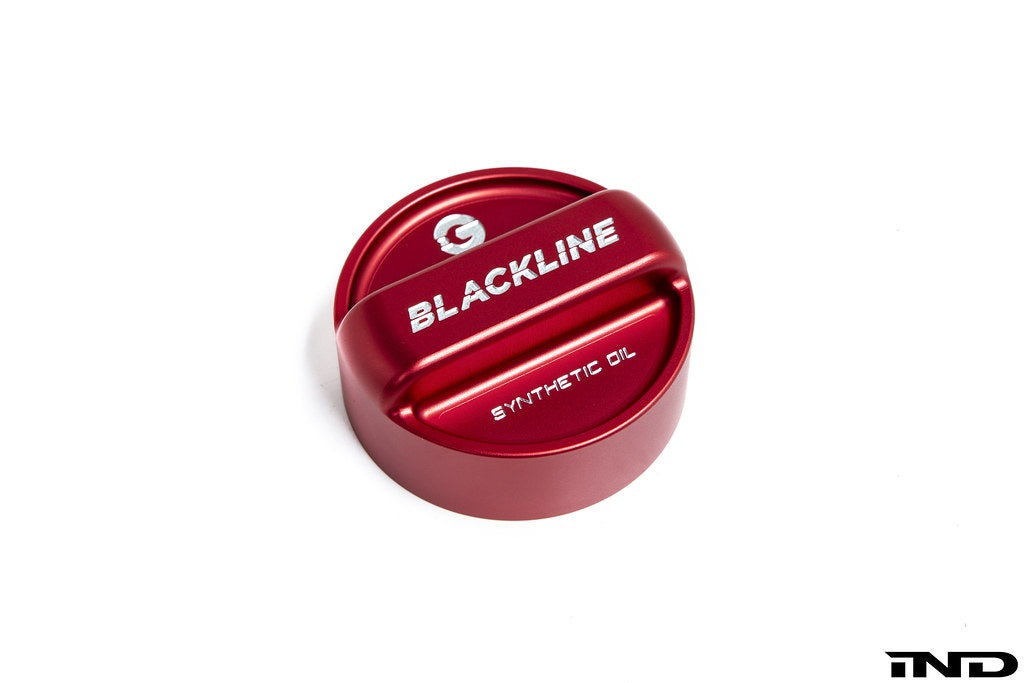 Goldenwrench Blackline Performance BMW M Car Series Oil Cap Cover - Edition Red