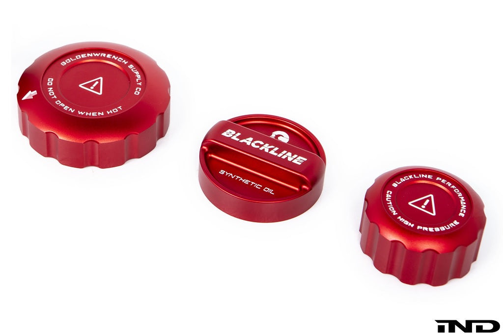 Goldenwrench Blackline Performance BMW M Car (S58) Engine Cap Cover Set