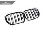 AutoTecknic G05 X5 Pre-LCI Dual-Slat Front Grille - Gloss Black