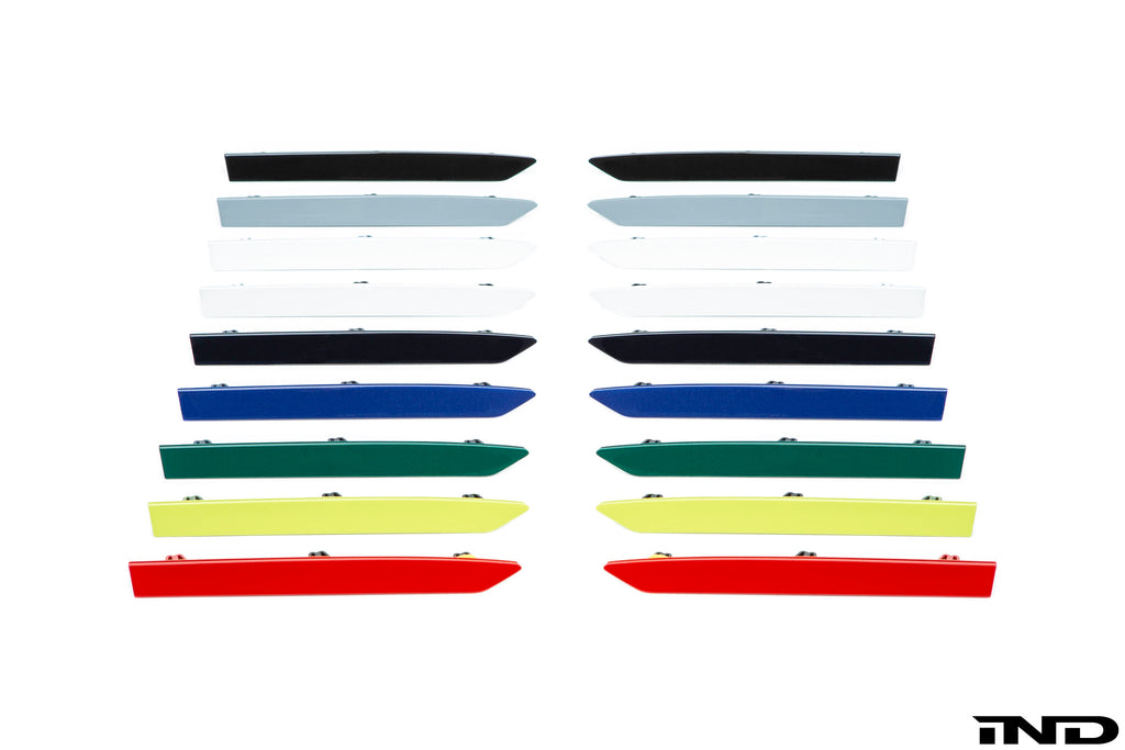 IND G8X M3 / M4 Painted Rear Reflector Set