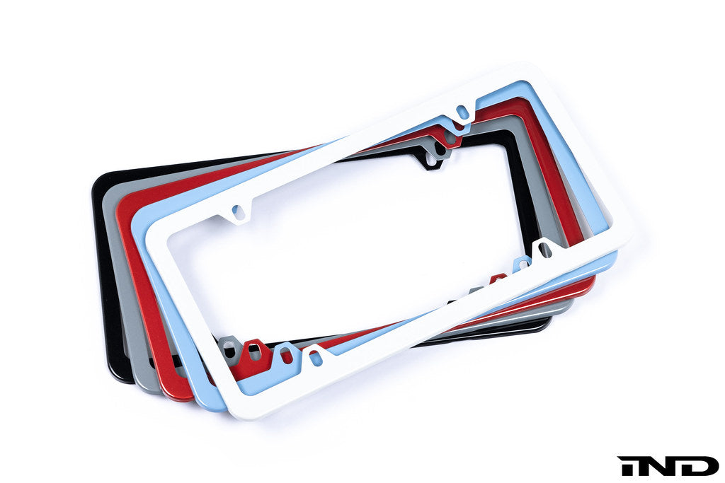 IND Painted License Plate Frame