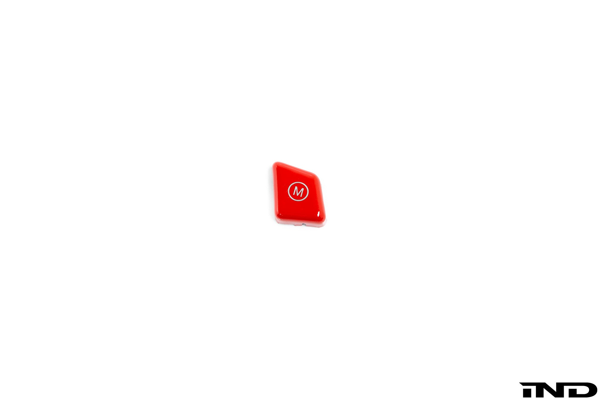iND e6x m5 m6 red m steering wheel button - iND Distribution