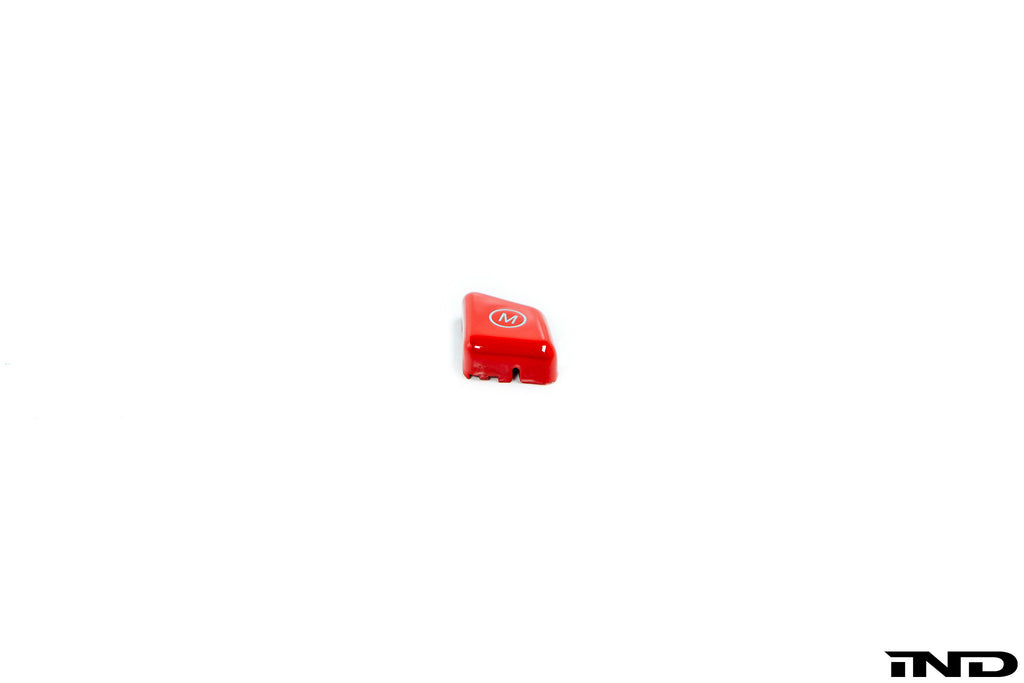 iND e6x m5 m6 red m steering wheel button - iND Distribution
