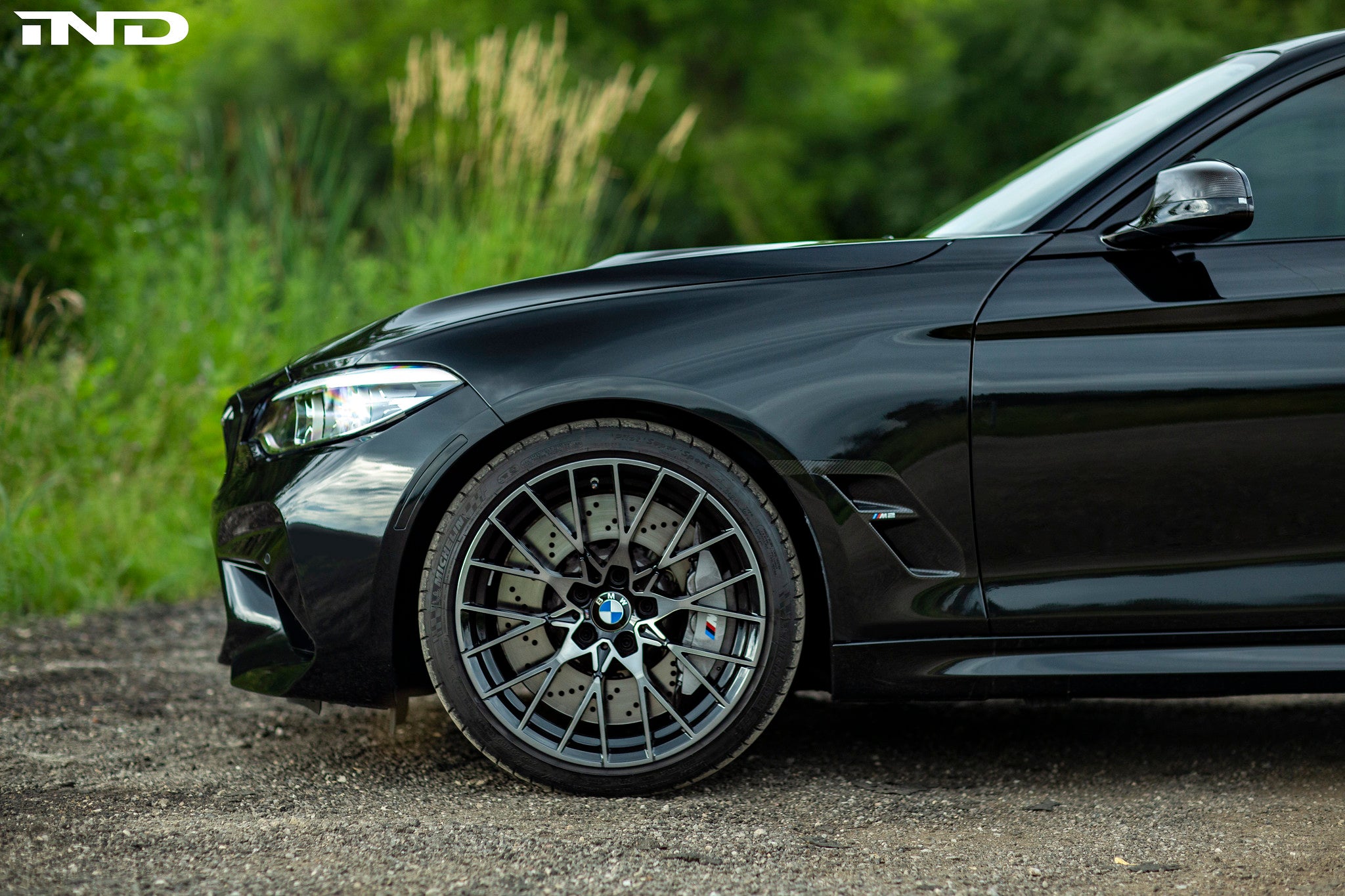 BMW m Performance f87 m2 carbon fender set - iND Distribution