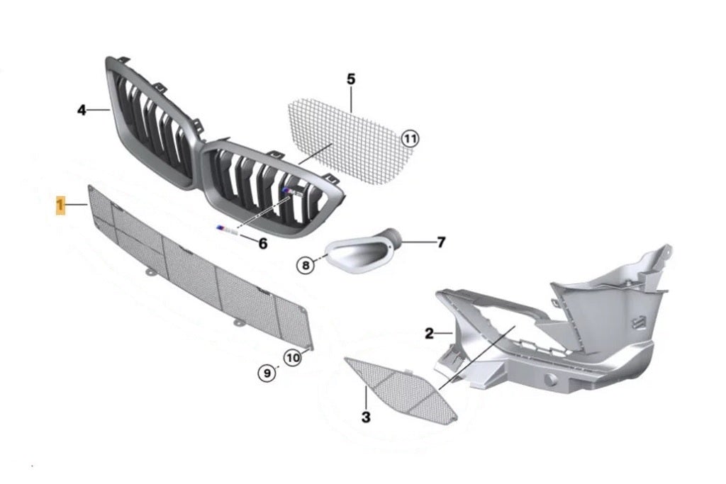 BMW Motorsport M2 CS Racing Front Bumper