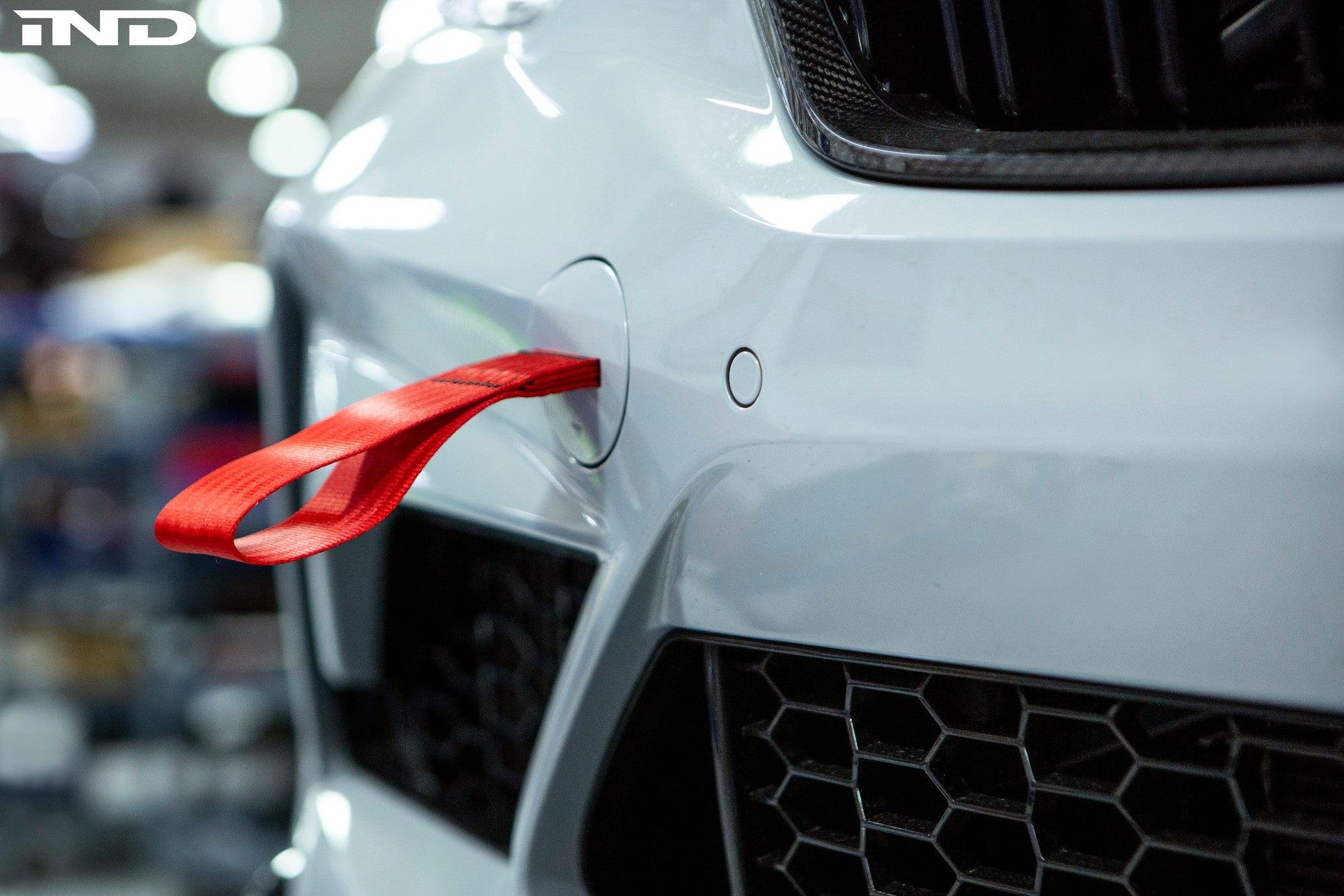 iND f87 m2 competition painted tow hook cover - iND Distribution