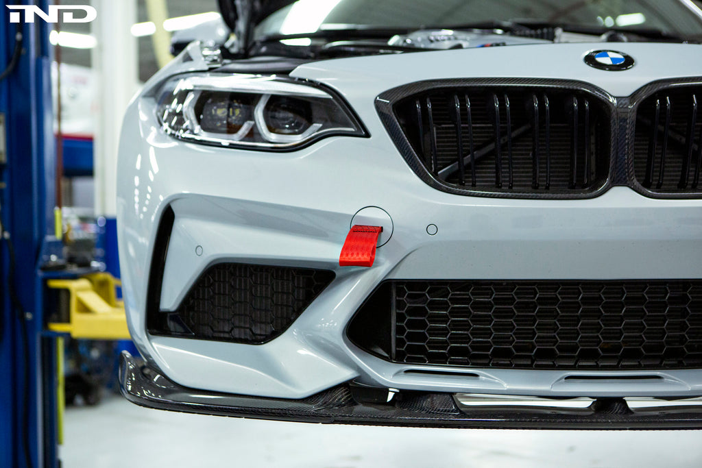 iND f87 m2 competition painted tow hook cover - iND Distribution