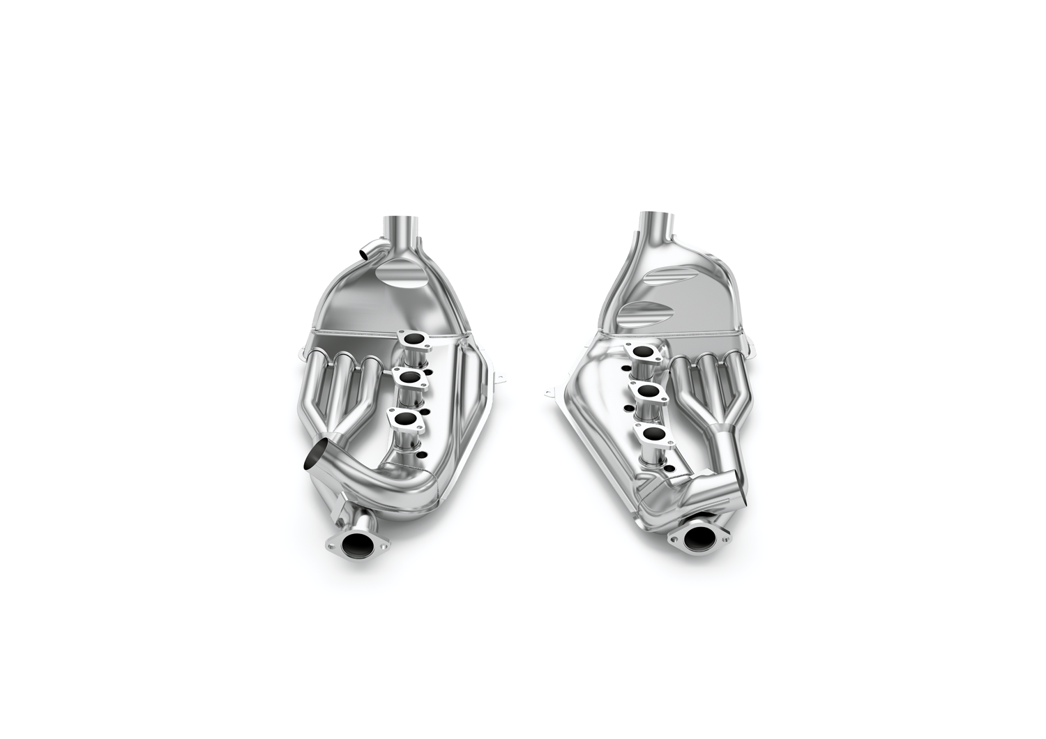 Eisenmann porsche 911 f model set heat exchanger ss 38 mm - iND Distribution