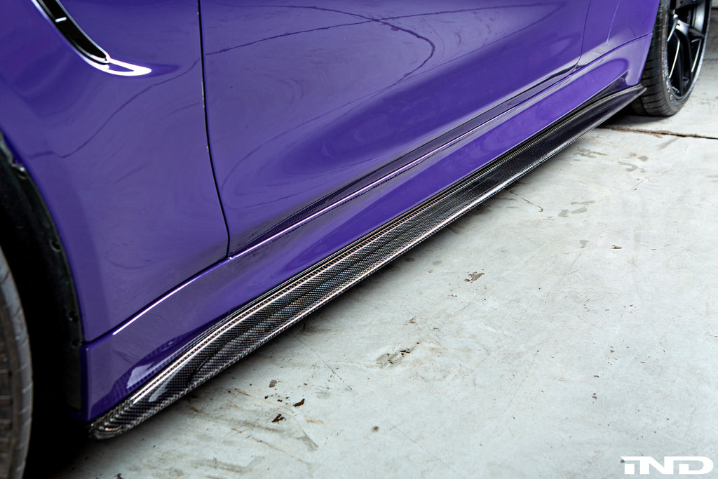 RKP f82 f83 m3 carbon side skirt set - iND Distribution