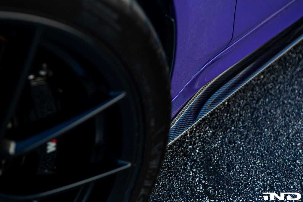 RKP f82 f83 m3 carbon side skirt set - iND Distribution