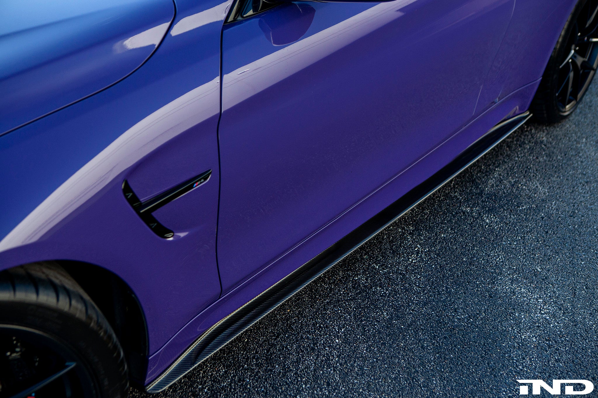 RKP f82 f83 m3 carbon side skirt set - iND Distribution