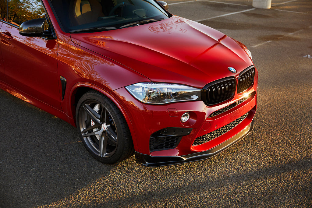 RKP f85 x5m f86 x6m carbon fiber front lip - iND Distribution