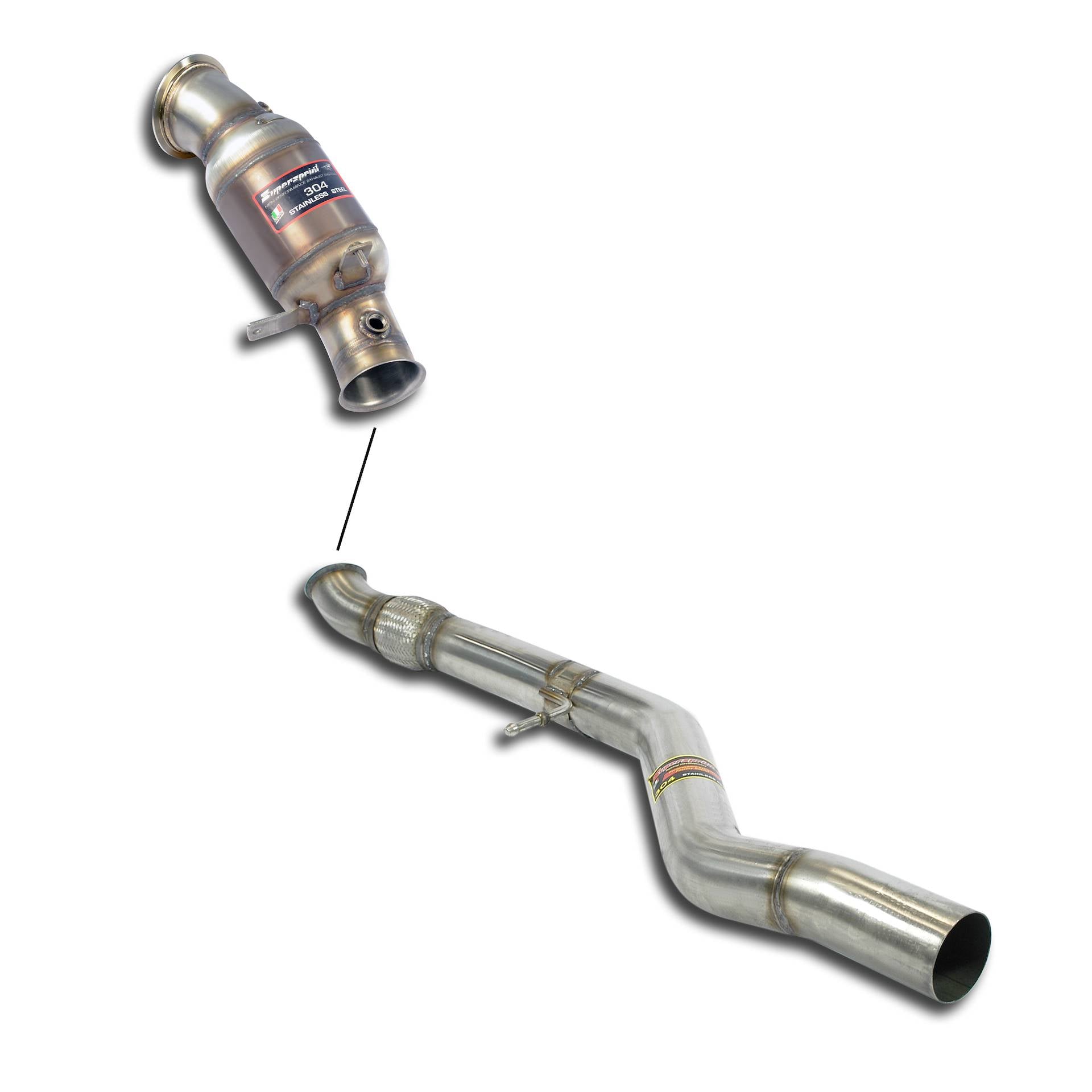 Supersprint BMW F87 M2 (N55) Race Performance Pack For Oem Cat-Back / M Performance Kit