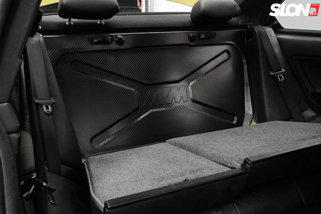 Slon Workshop E46 M3 Carbon Rear Strengthening Wall – IND Distribution