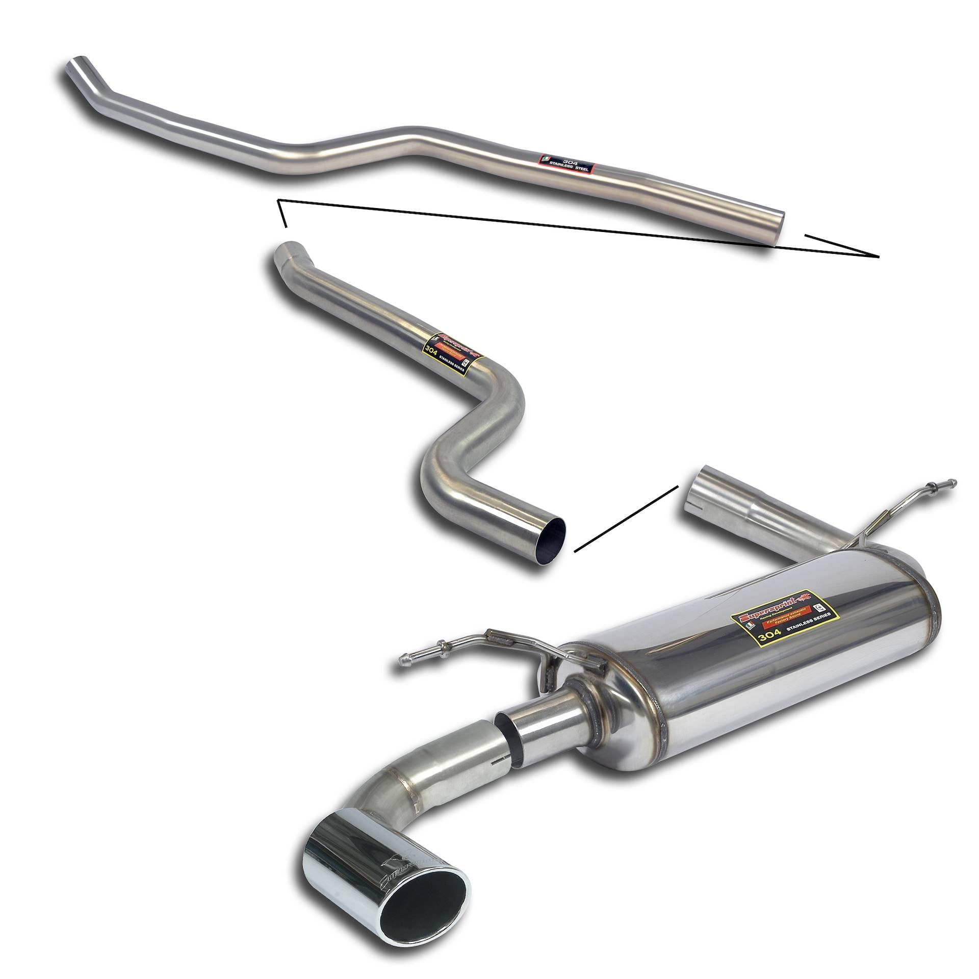 Supersprint BMW F20 / F21 -> 2015 Sport&Sound Pack