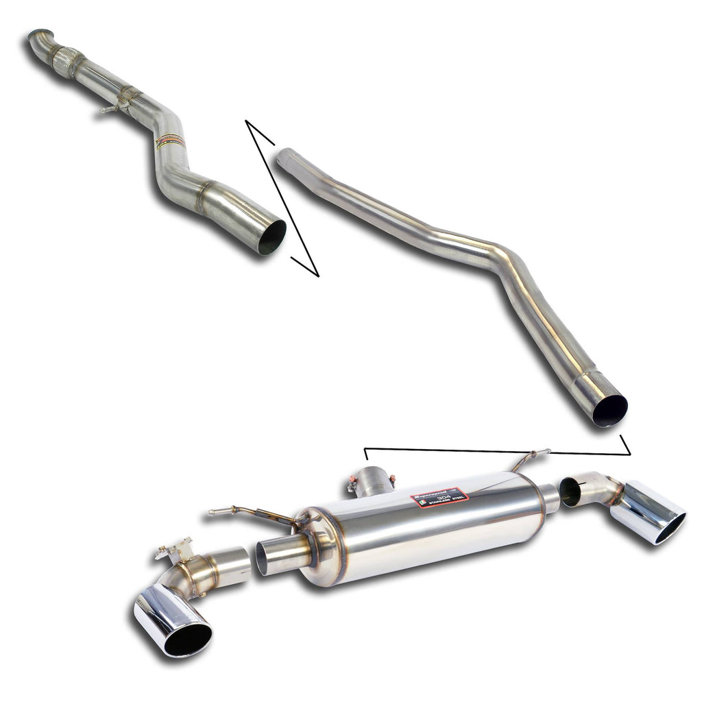 Supersprint BMW F20 / F21 -> 2015 Sport&Sound Pack With Valve