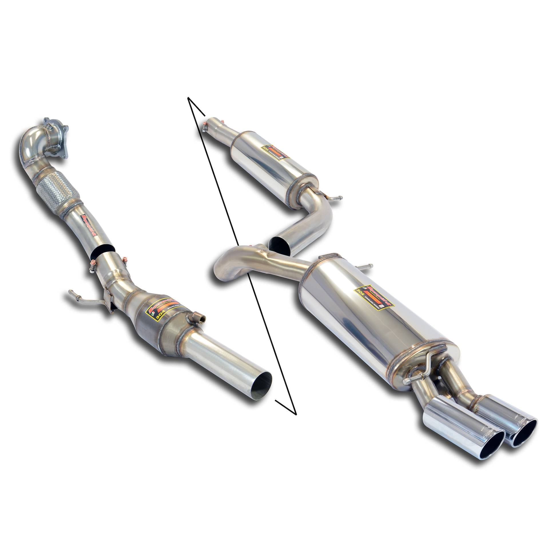 Supersprint VW POLO 6R R WRC 2013 ->2014 Sport Performance Pack