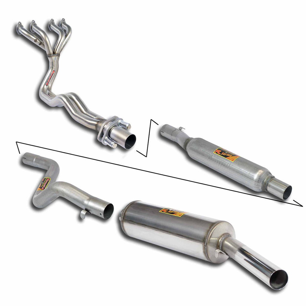 Supersprint VW GOLF I Track Performance Package Ø60 Mm "4-2-1"With Certificate Of Conformity For Classic Exhaust Design