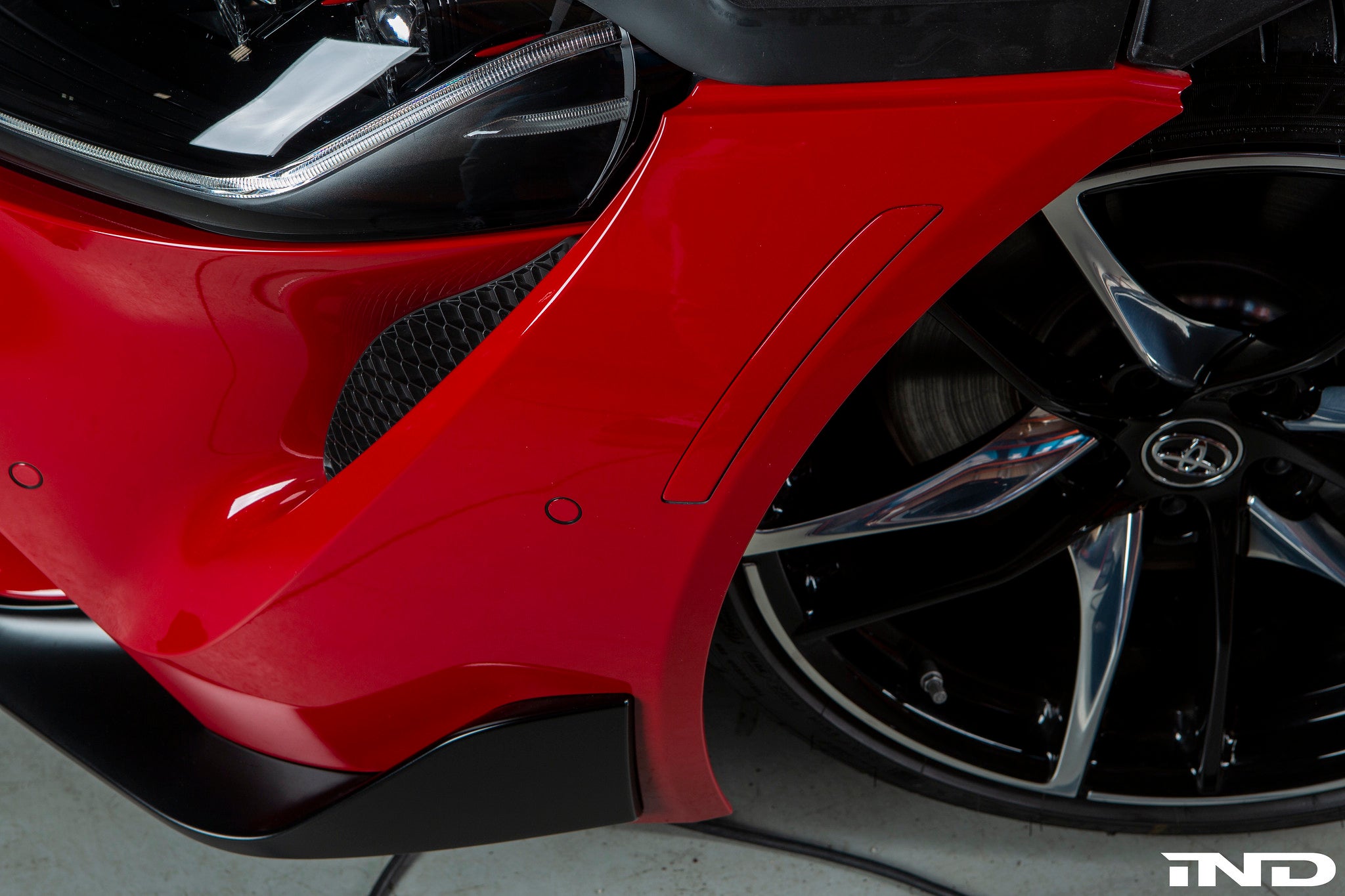 iND a90 supra painted front reflector set - iND Distribution