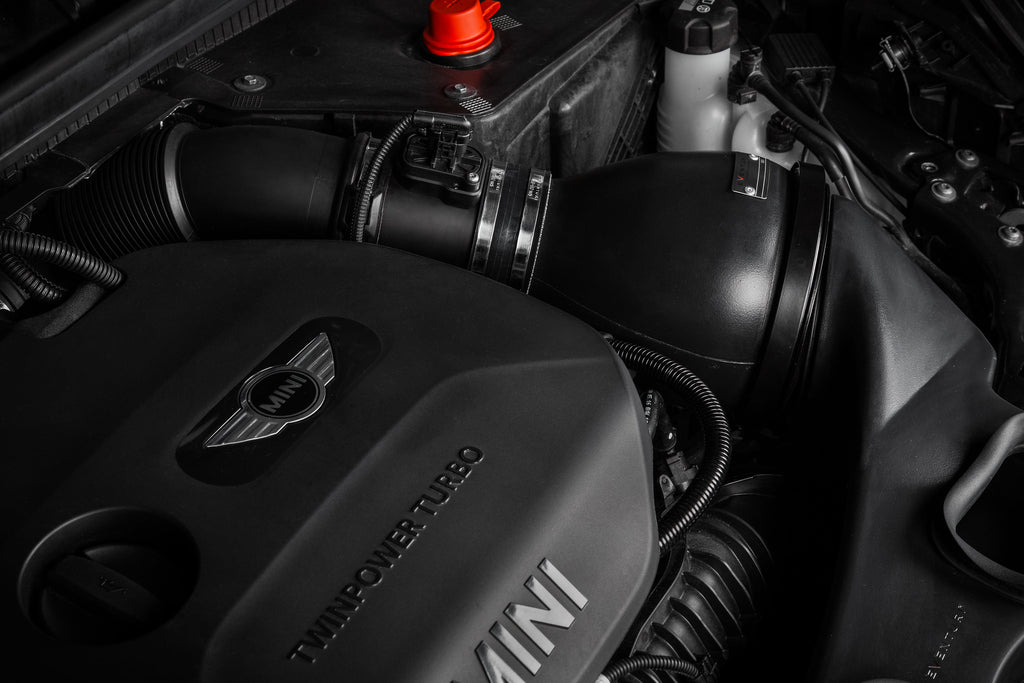 Eventuri f56 mini cooper s plastic intake with carbon scoop - iND Distribution