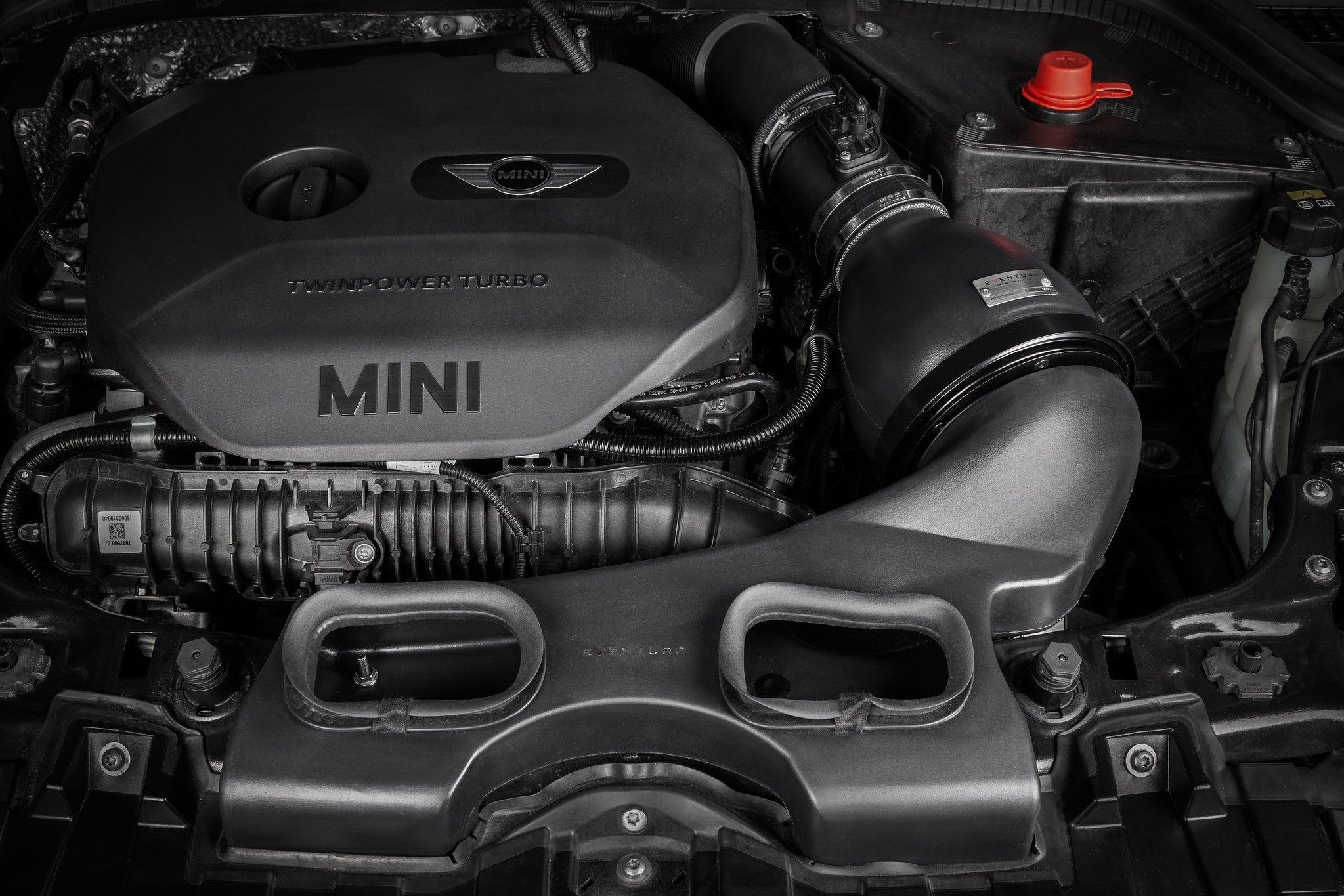 Eventuri f56 mini cooper s plastic intake with carbon scoop - iND Distribution