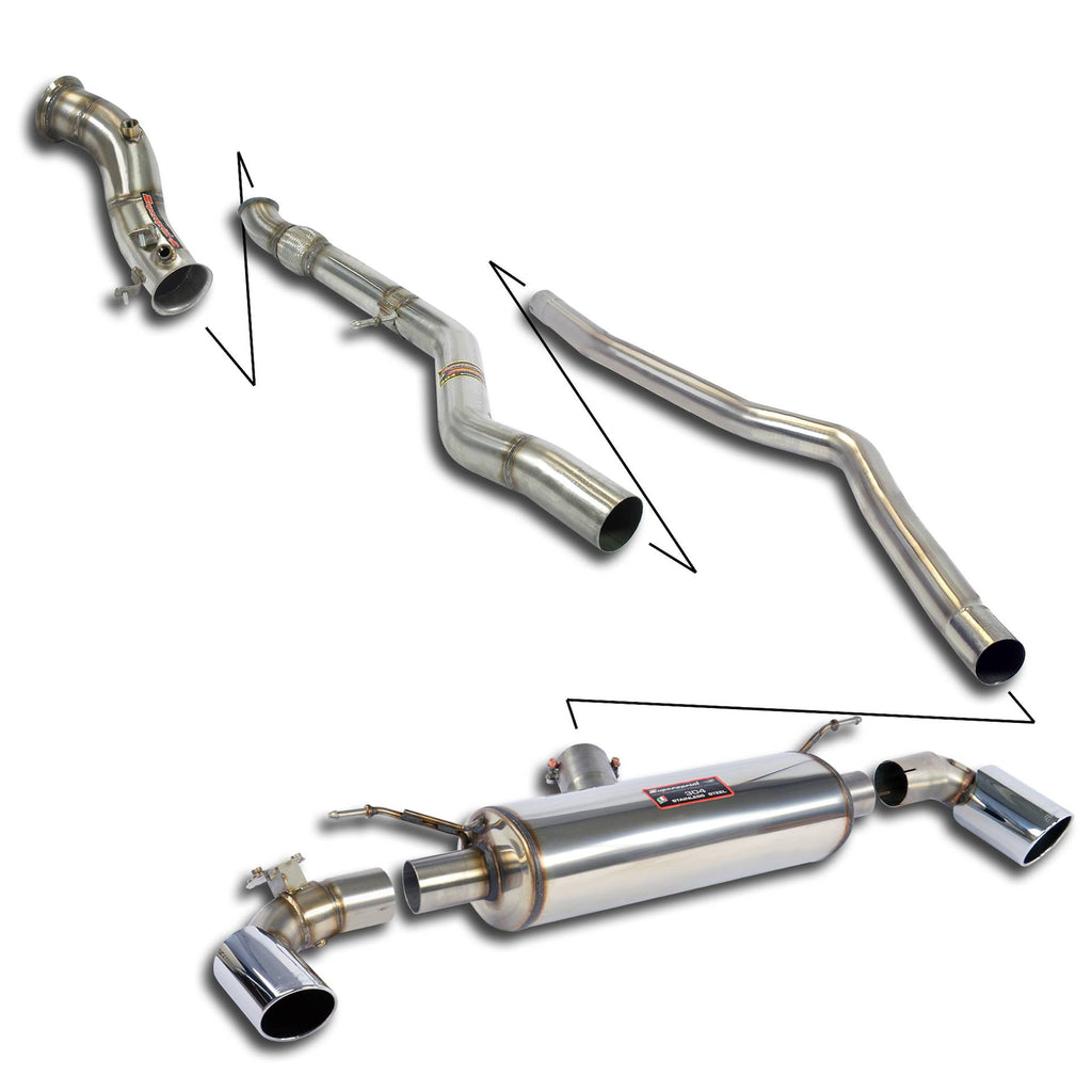 Supersprint BMW F20 / F21 -> 2015 Track Performance Pack With Valve (Models Until 07/2013)