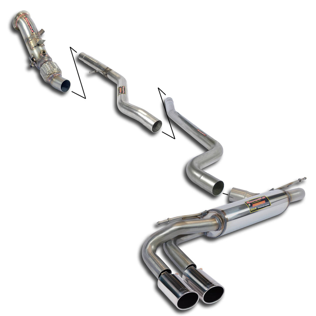 Supersprint BMW F20 / F21 -> 2015 Track Performance Pack (Automatic Gearbox)