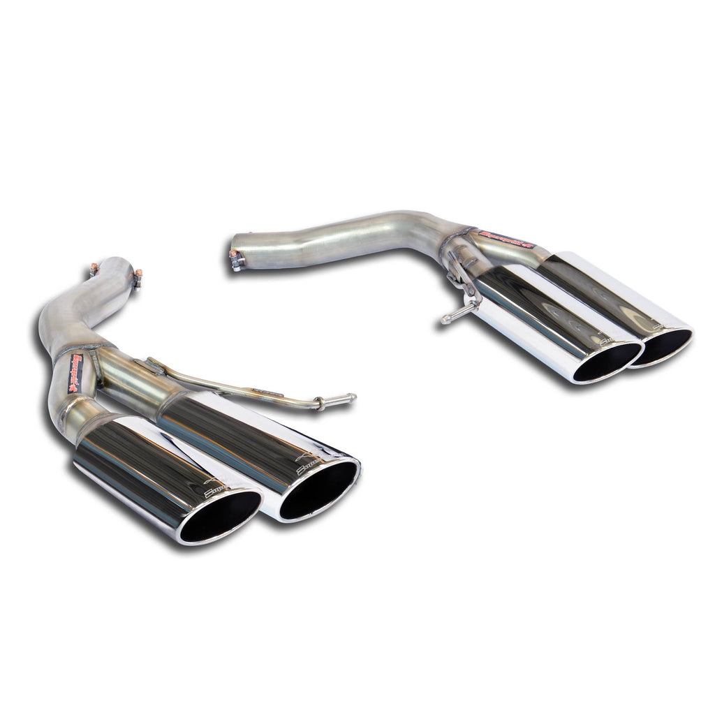 Supersprint ALPINA 5 Series  (F10 / F11) Rear Pipes Right 100X75 - Left 100X75(Muffler Delete)