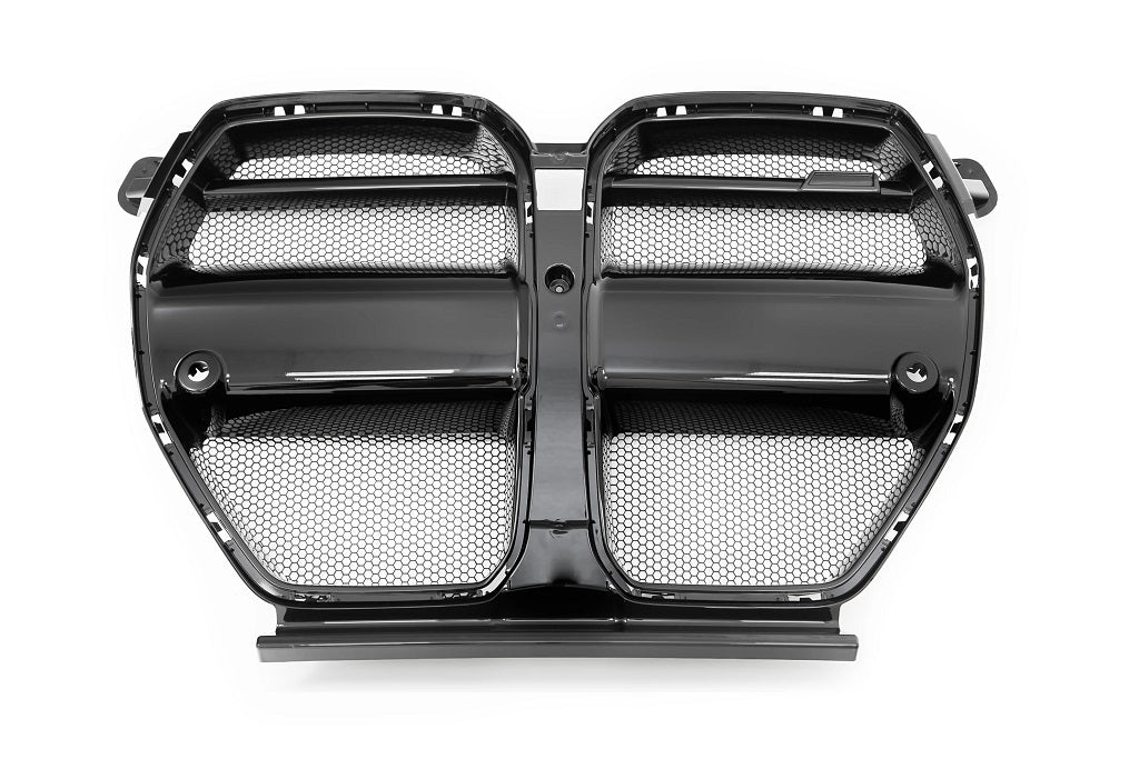 Vorsteiner G8X M3 / M4 Dry Carbon Aero Front Grille - 2x2 Gloss Finish