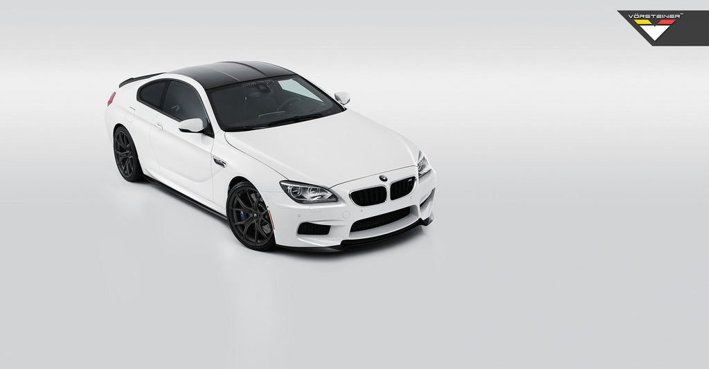 Vorsteiner bmw f12 m6 front spoiler carbon fiber glossy - iND Distribution