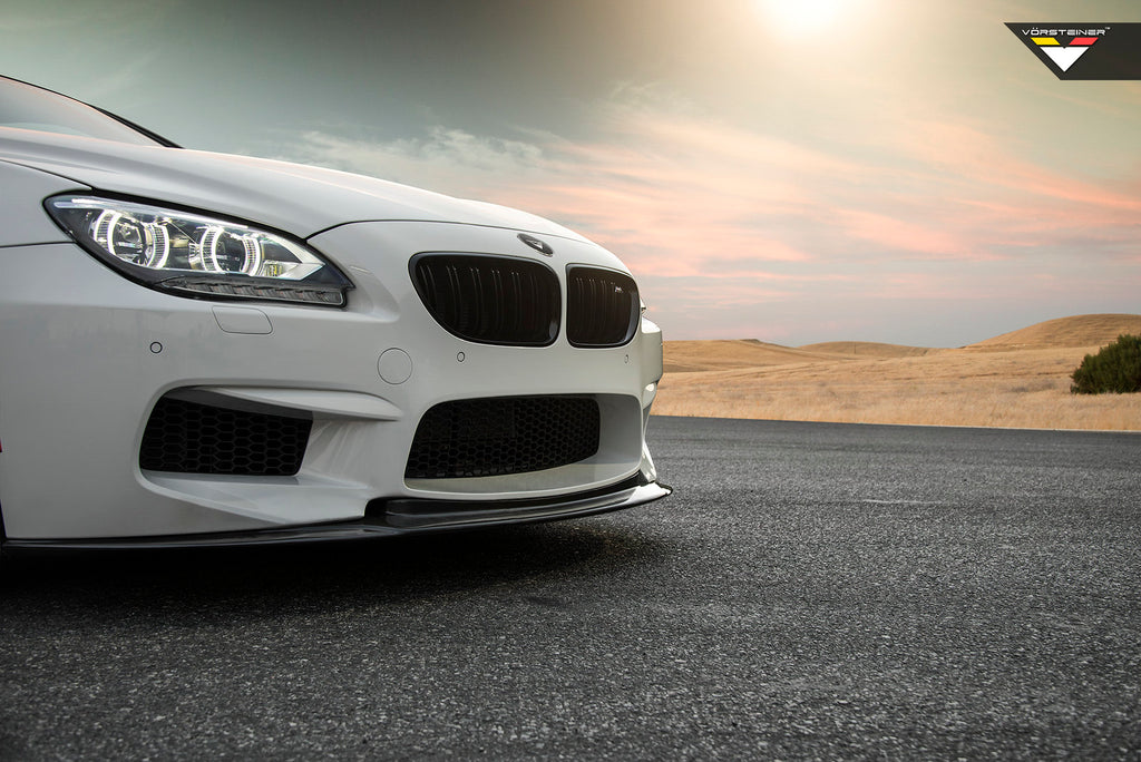 Vorsteiner BMW F12 M6 GTS-V Performance Front Spoiler Carbon Fiber Glossy