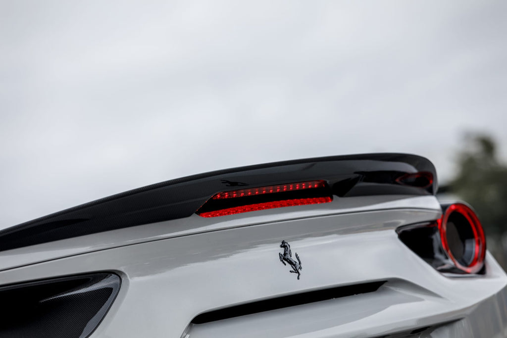Vorsteiner FERRARI 488 ITALIA Decklid Spoiler Carbon Fiber Glossy