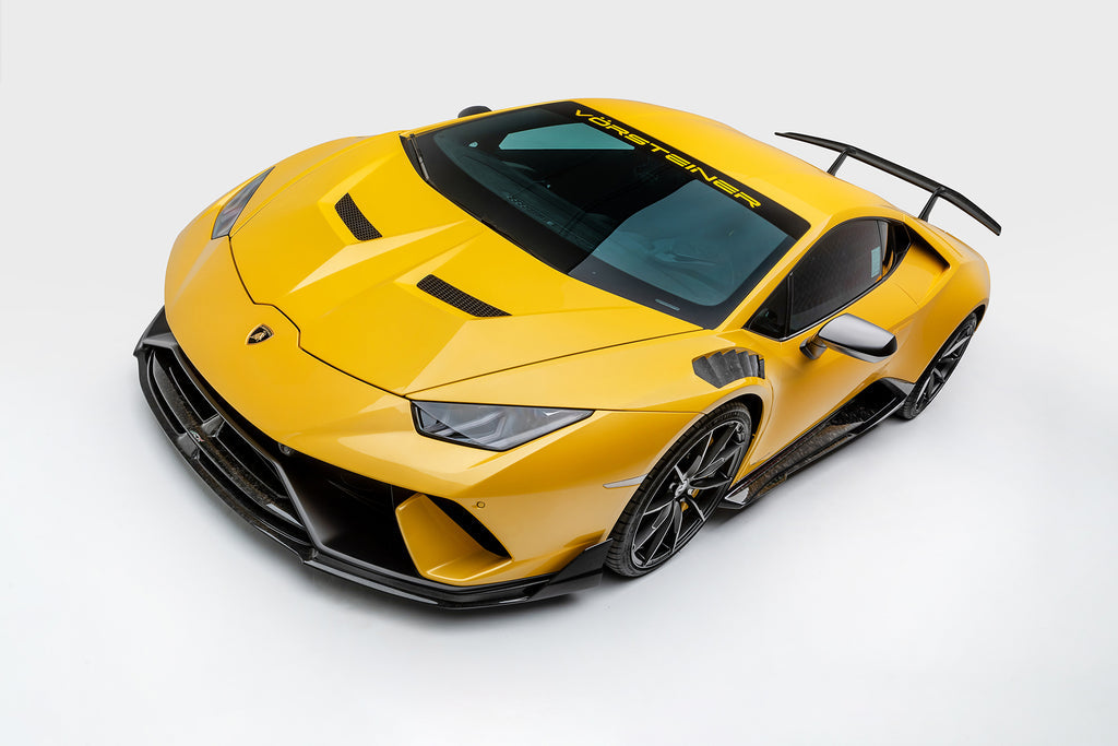 Vorsteiner LAMBORGHINI HURACAN PERFORMANTE TRENTO Bonnet Carbon Matrix Glossy