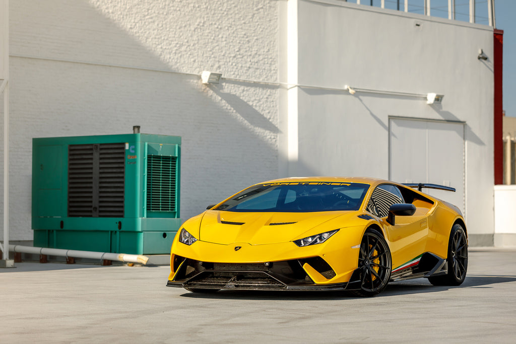 Vorsteiner LAMBORGHINI HURACAN PERFORMANTE TRENTO Bonnet Carbon Matrix Glossy