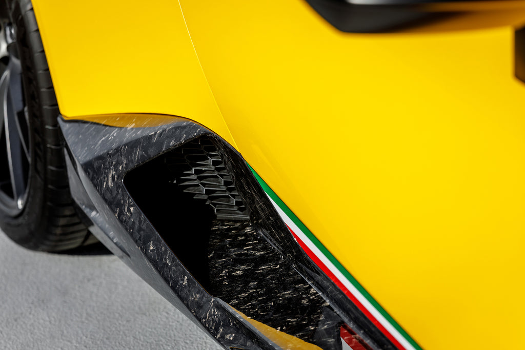 Vorsteiner LAMBORGHINI HURACAN PERFORMANTE TRENTO Side Blades Carbon Matrix Glossy