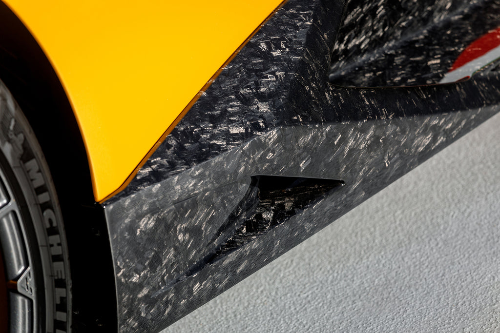 Vorsteiner LAMBORGHINI HURACAN PERFORMANTE TRENTO Side Blades Carbon Matrix Glossy