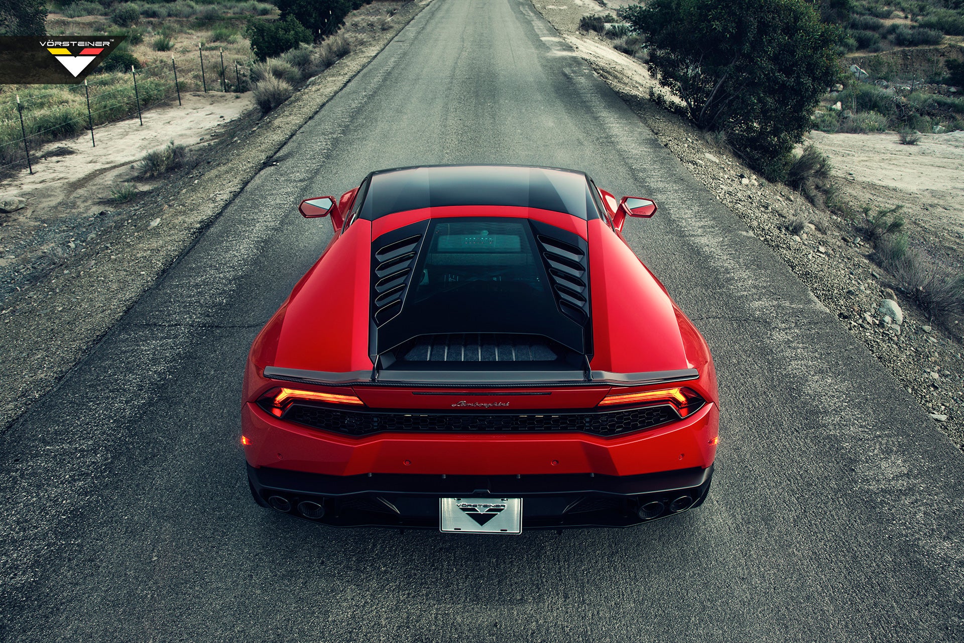 Vorsteiner lamborghini huracan verona decklid carbon fiber glossy may effect radio reception - iND Distribution