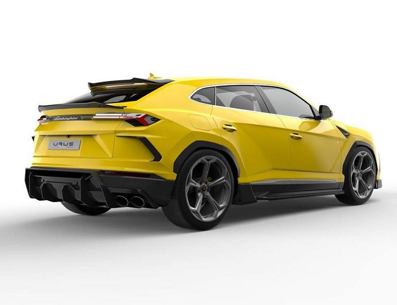 Vorsteiner LAMBORGHINI URUS UX-07 Decklid Spoiler Carbon Matrix Glossy